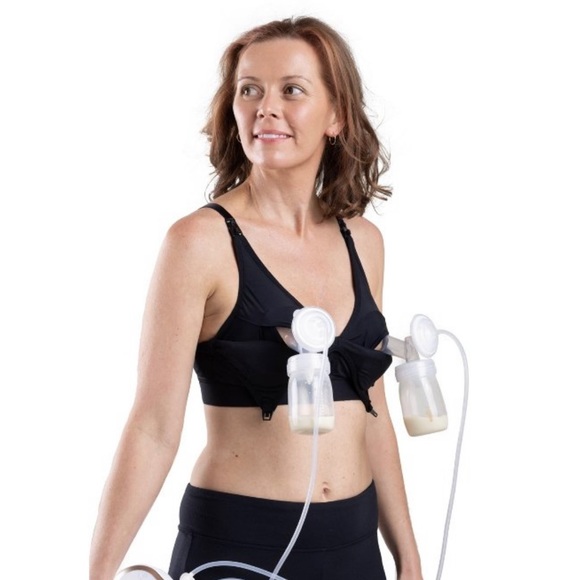 NEW $46 Women’s SuperMom Nursing & Pumping Bralette, Small - Picture 3 of 8